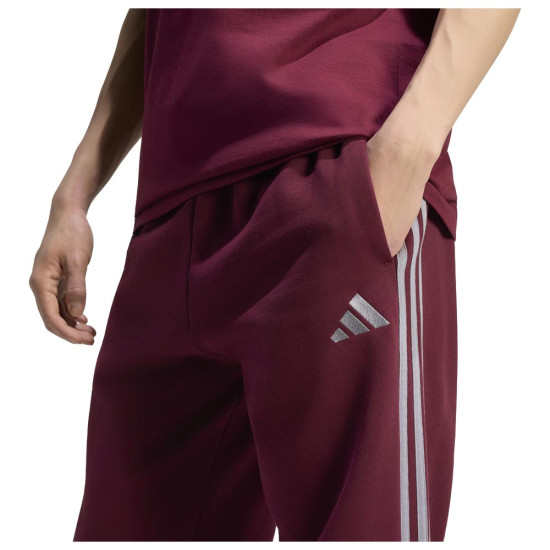 Adidas Ανδρικό παντελόνι φόρμας Essentials 3-Stripes Fleece Tapered-Cuffed Pants